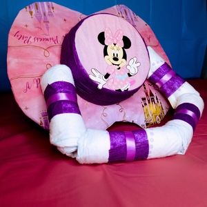 Pacifier diaper cake